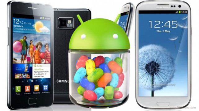 Android Jelly Bean ROMs for Galaxy S, Galaxy S2 and Galaxy S3