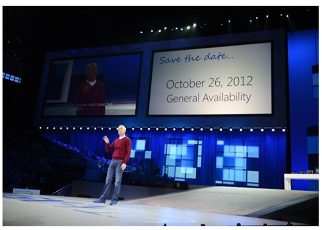 Windows 8 will be released on October 26