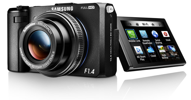 Samsung EX2F: Digicam with wide-aperture and lens