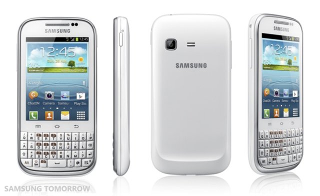 Samsung Galaxy Chat: QWERTY Android ICS smartphone