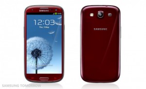 Galaxy S III Garnet Red 