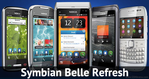Nokia starts distributing Belle Refresh update for Symbian-smartphones