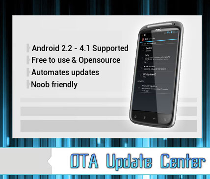 OTA Update Center: Update Android-software alternative to air