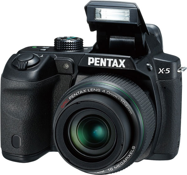 Pentax X-5 camera supper zoom: Review & Specs