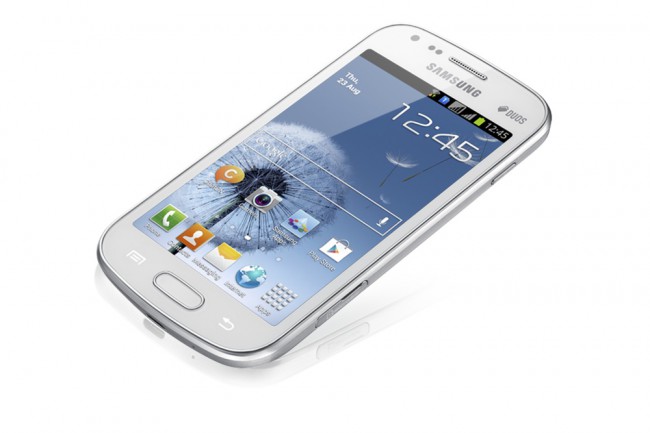 Samsung Galaxy S Duos: Smartphone with a 4-inch display and two SIM-slot