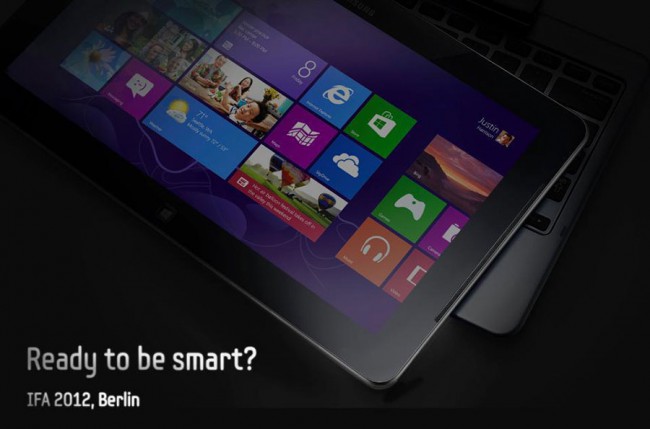 Samsung will show at IFA 2012 convertible tablet based on Windows 8