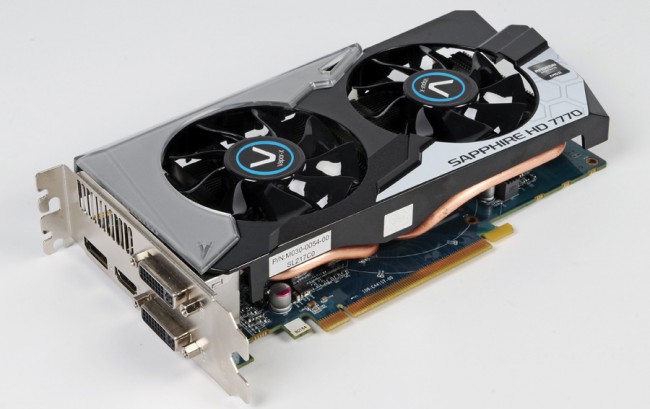 Sapphire HD 7770 graphics card Vapor-X GHz Edition OC: Review, Performance and Specs