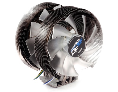 Zalman has released a CPU cooler with two fans: Zalman CNPS9900DF
