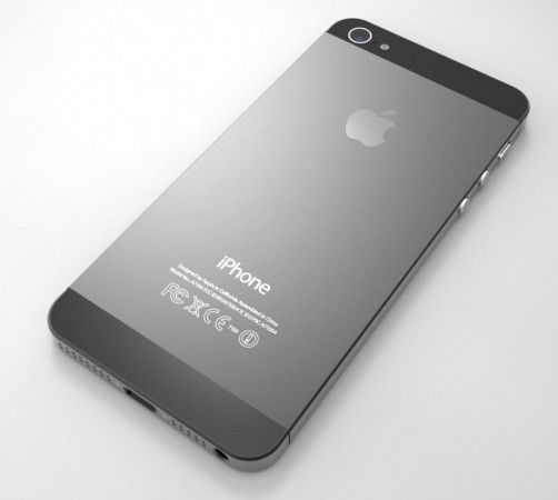 It suggests a final mockup of iPhone 5 at IFA 2012