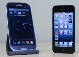 iPhone 5 vs Galaxy S III