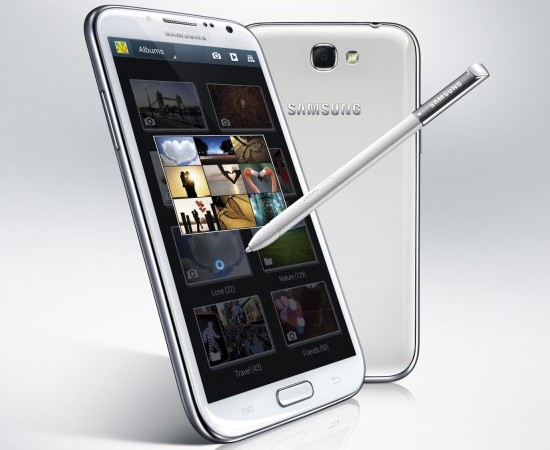 Samsung Galaxy Note II phablet prebooking