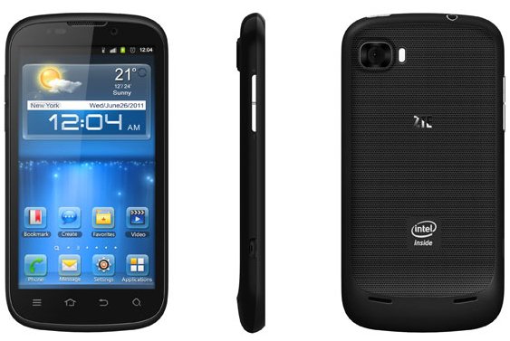 ZTE Grand X IN, Android 4.0 smartphone with Intel Atom processor: Specs & Features