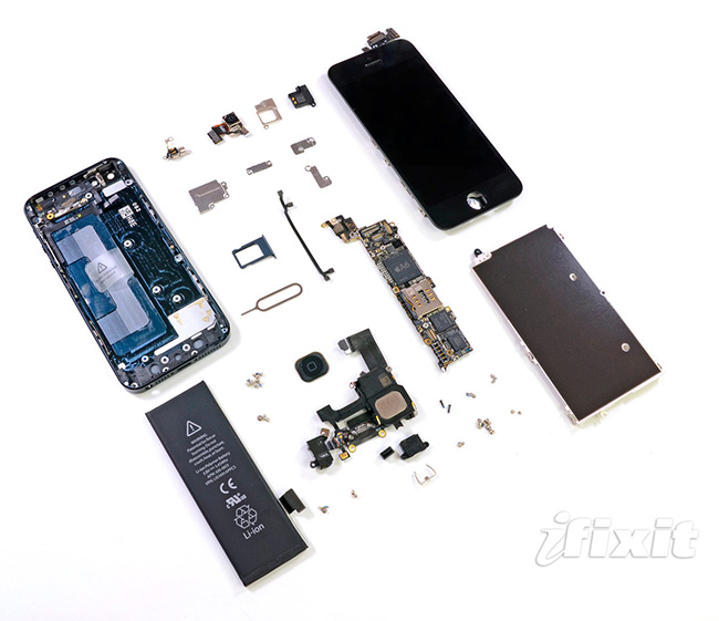 Specialists of iFixit has disassembled iPhone 5 to screw