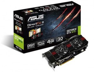 ASUS GeForce GTX 670 4GB