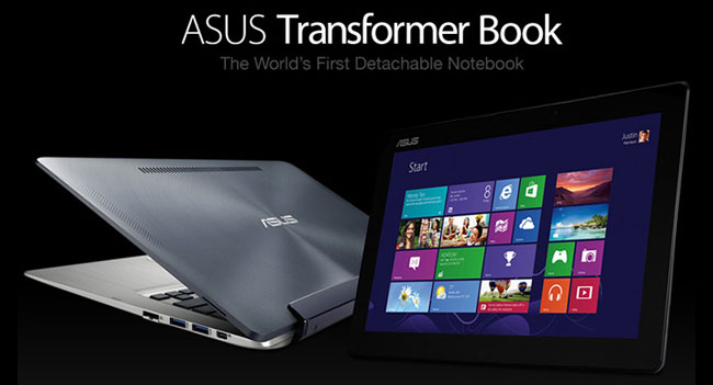 ASUS Transformer Book running Windows 8: Specs & Features
