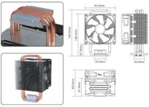 Coolermaster Blizzard T4 CPU coolers