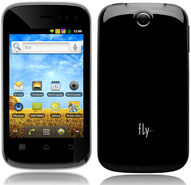 Fly IQ256 Vogue Dual-SIM Android-smartphone with a 1 GHz processor, 3G: Specs & Features