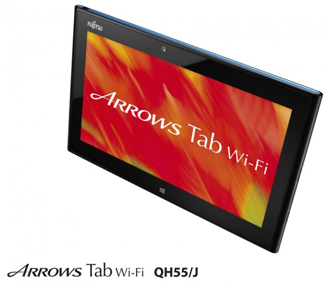 Fujitsu Arrows Tab QH55, Lifebook UH75, Esprimo FH77, FH98 with Windows 8: Specs & Features