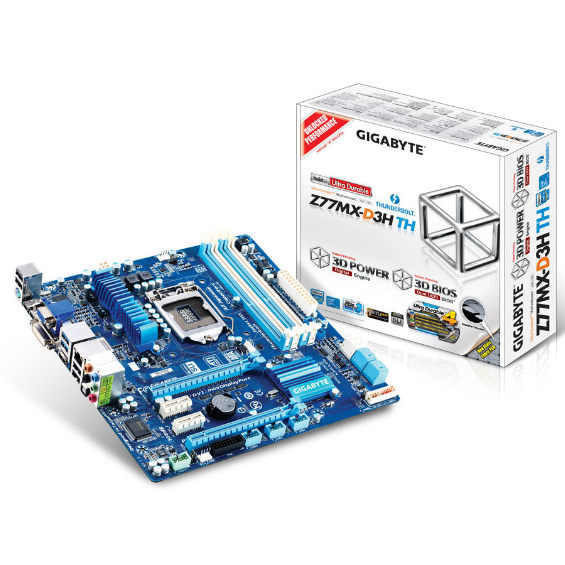 Gigabyte Z77MX-D3H TH Motherboard: Review & Specs