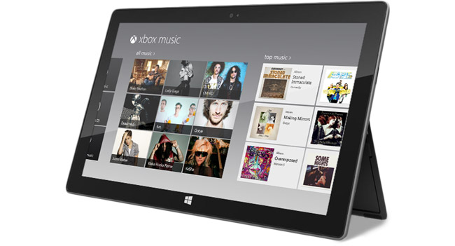 Microsoft launched its own music service Xbox Music