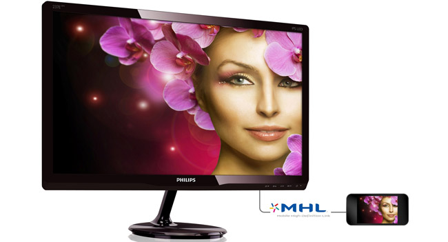 Philips 237E4QHAD 23inches monitor supporting MHL: Specs & Features