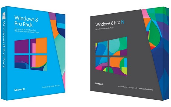 Official Windows 8 Boxes Unmasked