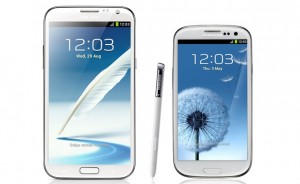 Galaxy Note II vs Galaxy S III