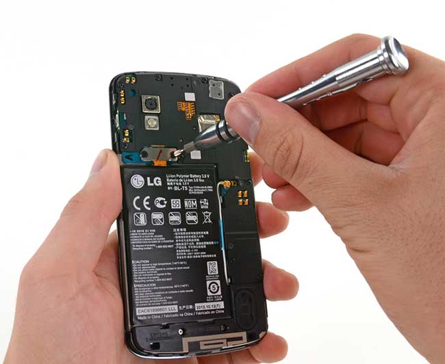 Google Nexus 4 unscrewed – All parts | Easy to Repair said iFixit