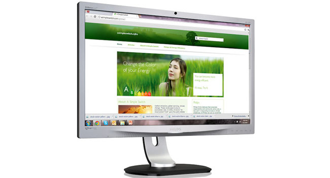 Philips Brilliance 231P4QRYES monitor with ErgoSensor: Specs & Features