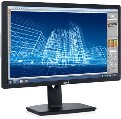 Dell U2713H professional monitor covering 99% of the Adobe RGB color space: Specs & Features
