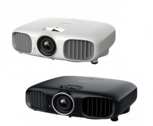 Epson EH-TW6100 Projector in Black and White colors (Source:Epson)