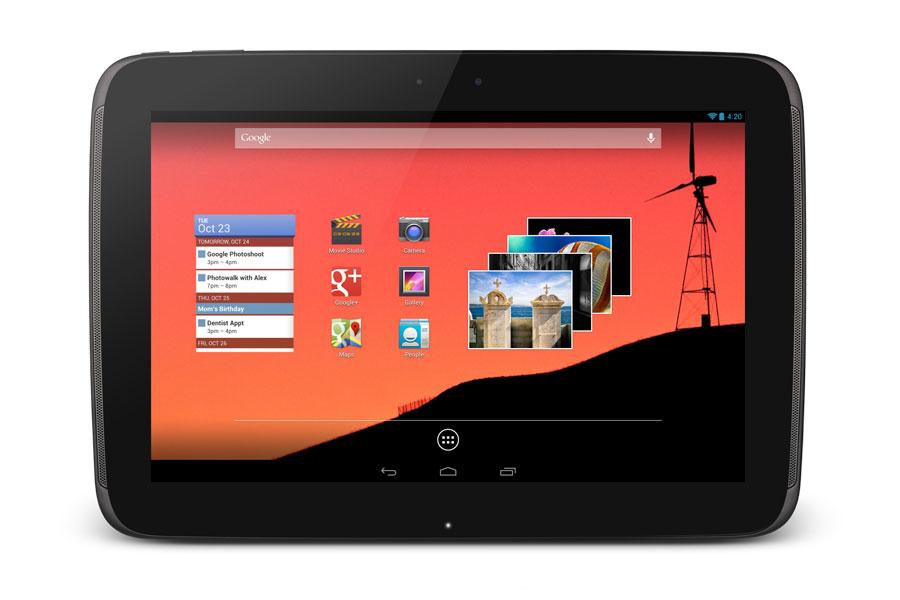 Overview of Google Nexus 10 tablet: Review & Specs