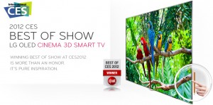 New LG OLED TV - 55 inches