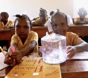 Solar Powered Lamp Luci in Haiti