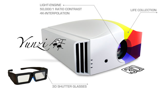 DreamVision yunzi1 3d projector (source:DreamVision)