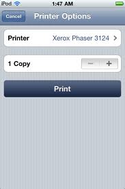 iPhone Print