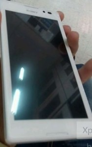 Images of unofficial Sony Xperia S39h Smartphone - Front View