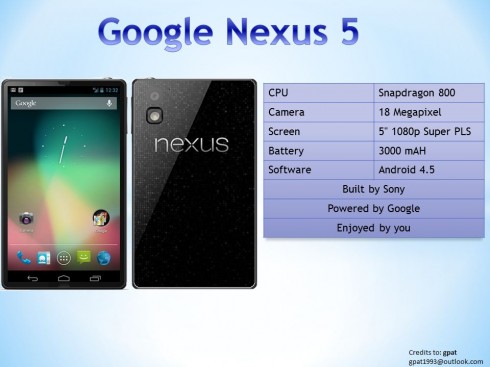 Nexus 5 debut speculations